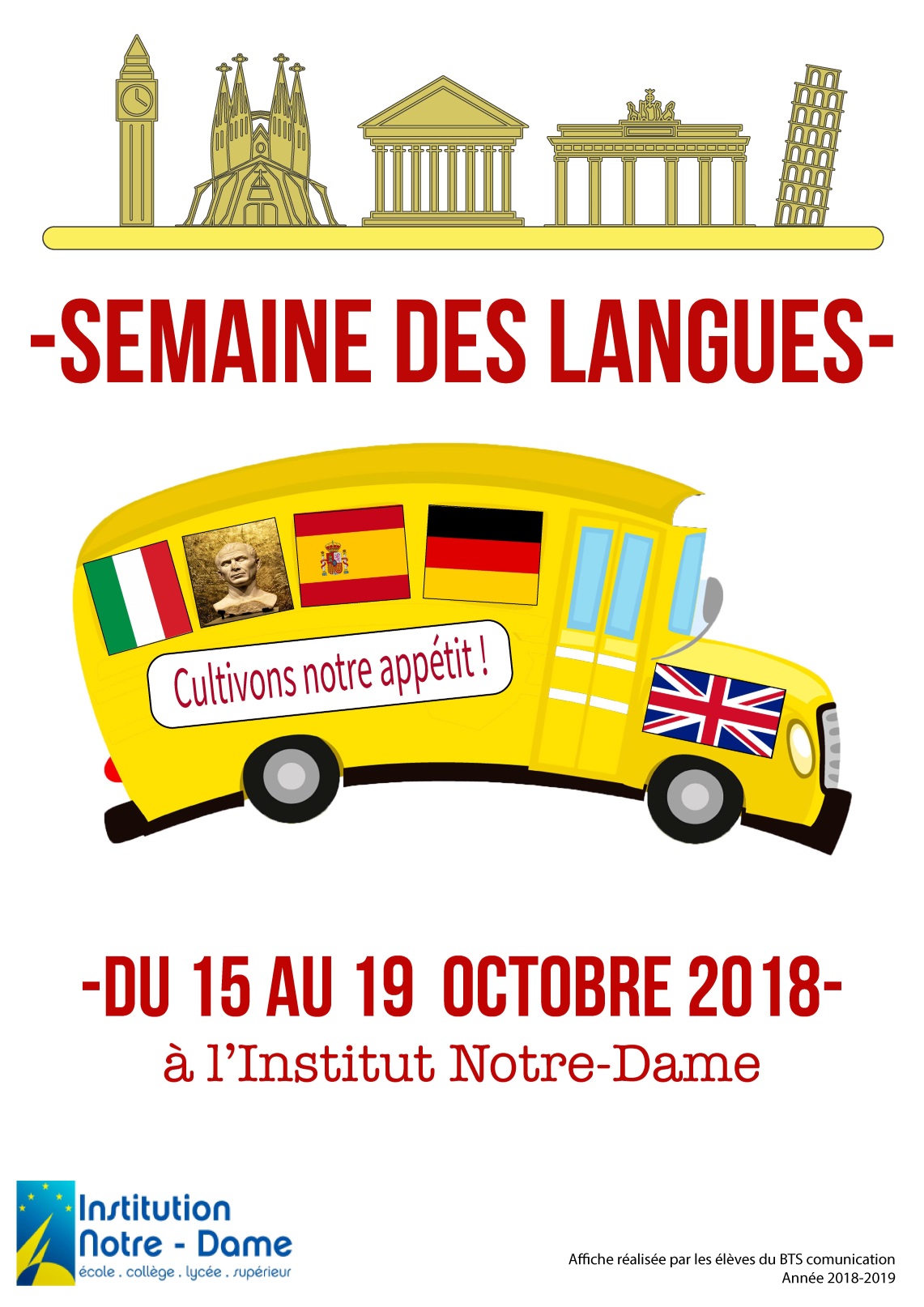 Semaine Des Langues Institution Notre Dame Saint Ferdinand